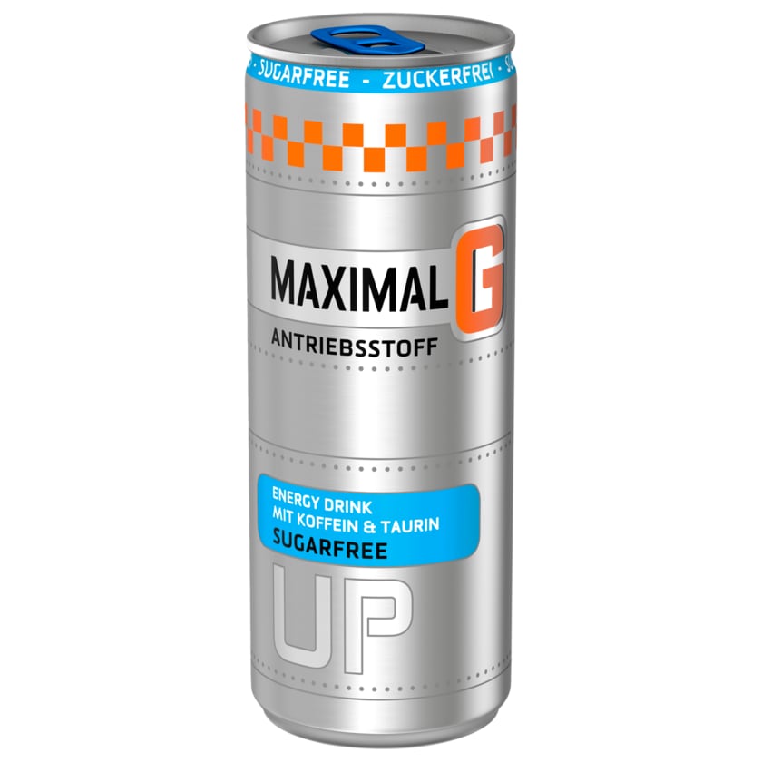 Maximal G Energy Drink Sugarfree 0,25l